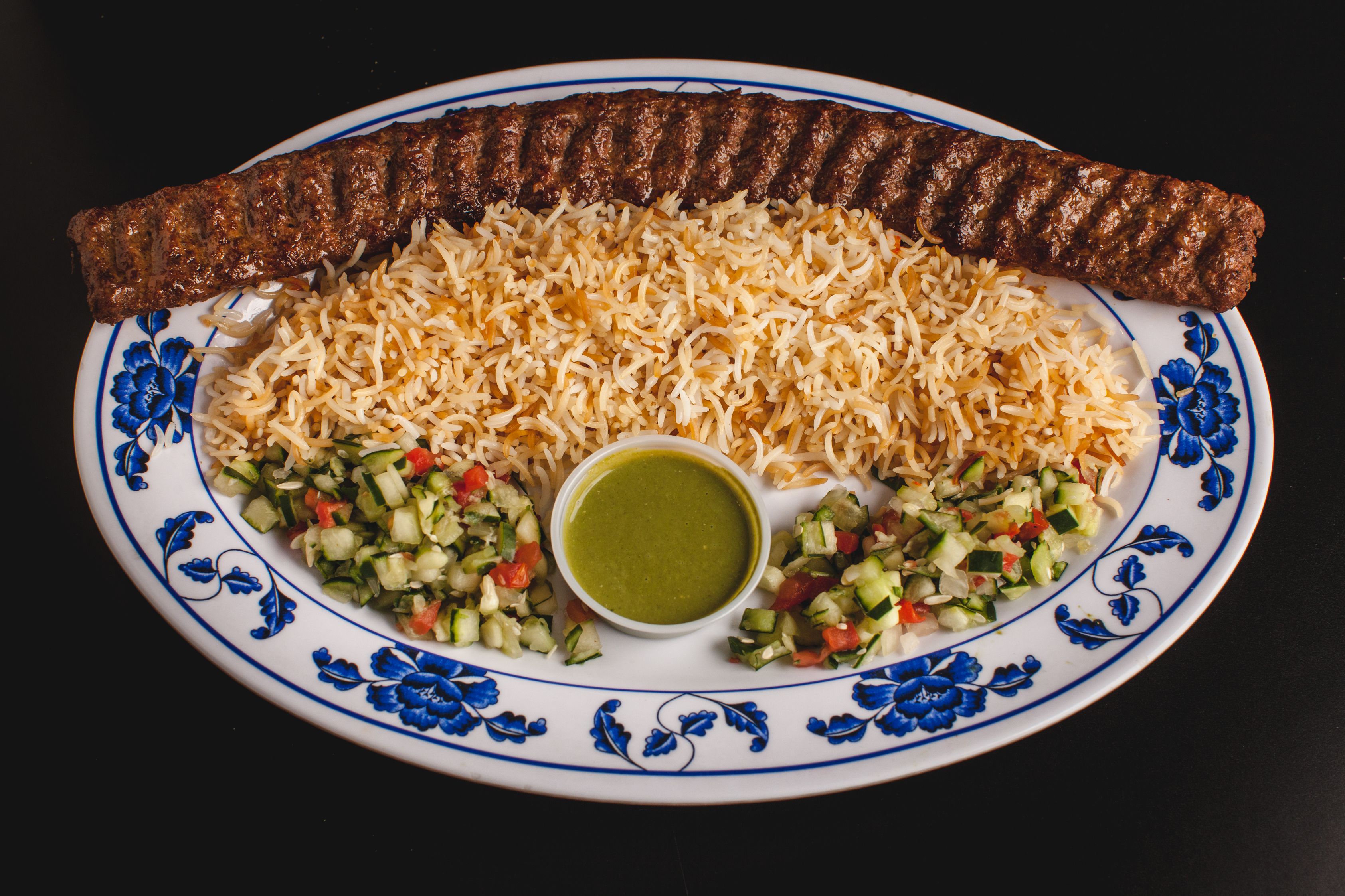 Order Beef Sheesh Kabab food online from Hilal Grill store, Phoenix on bringmethat.com