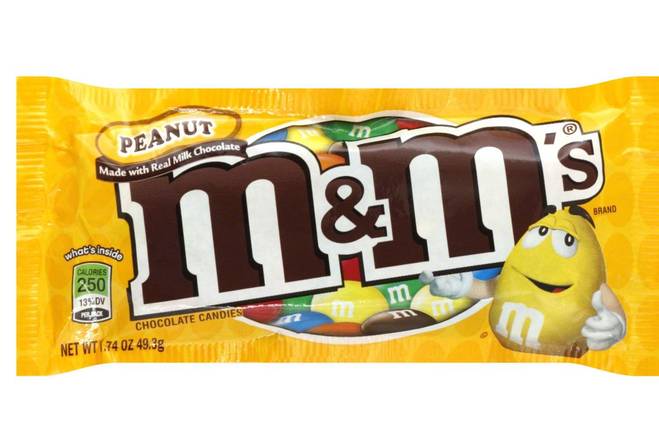 Order M&M Peanut Chocolate (1.74 oz) food online from Ctown Supermarkets store, Uniondale on bringmethat.com