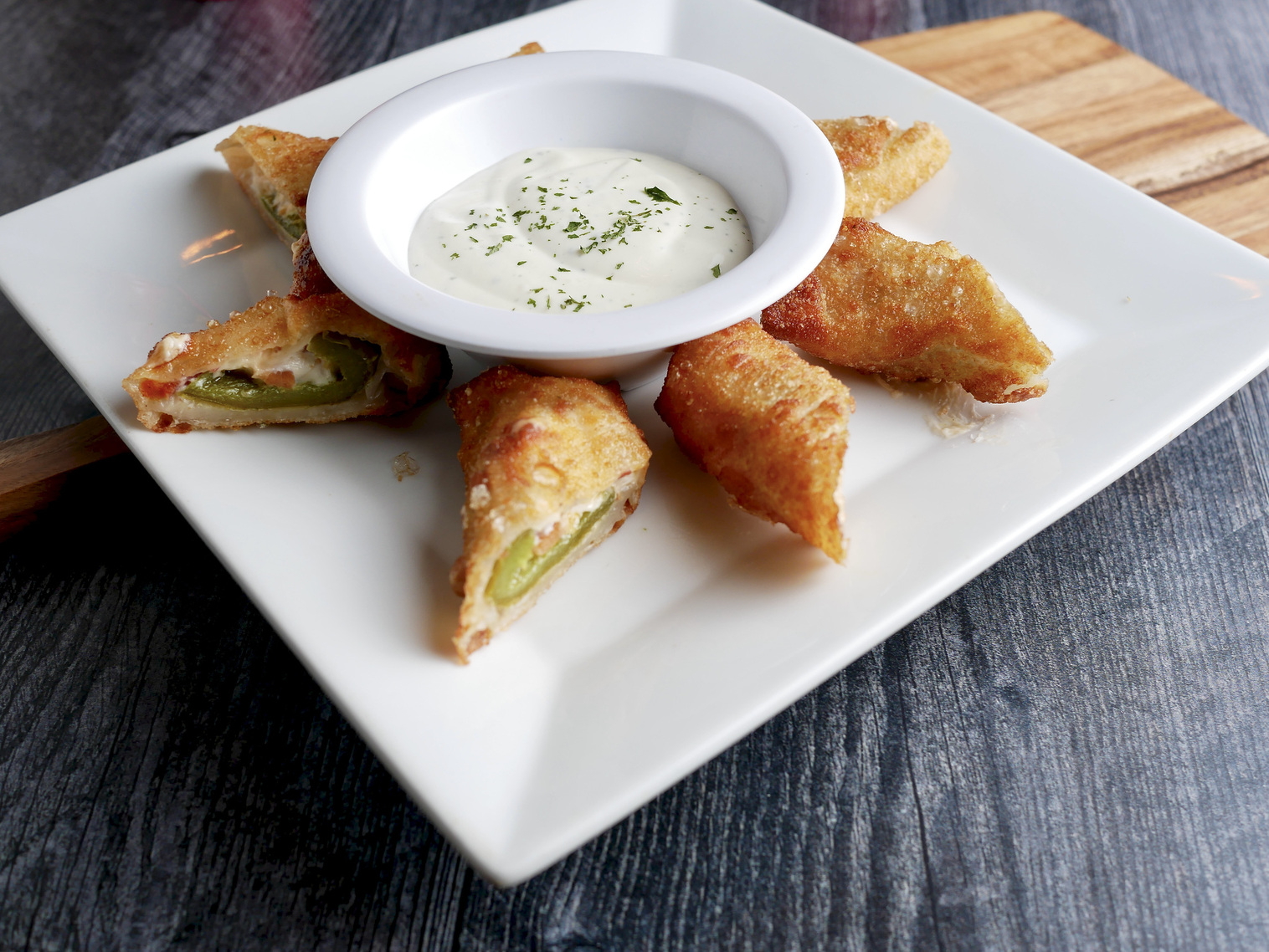 Order Jalapeno Poppers food online from Kocky Bar & Grill store, Fresno on bringmethat.com