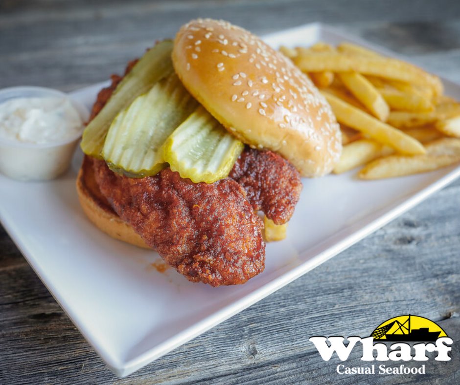 Order Tallahassee Hot Catfish Sandwich food online from Wharf Casual Seafood on Atlanta Hwy. store, Montgomery on bringmethat.com