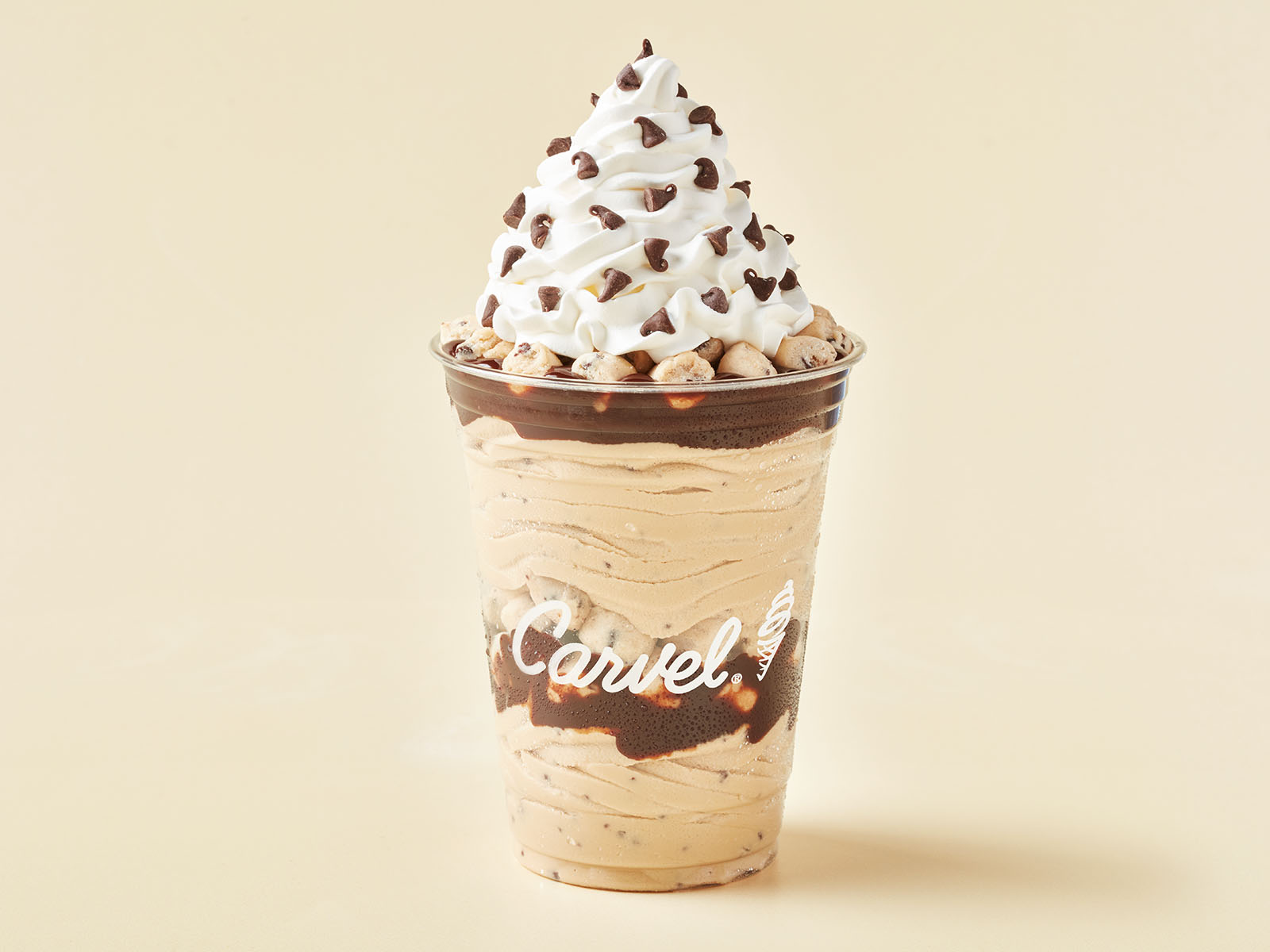 Order Chocolate Chip Cookie Dough Sundae Dasher® food online from Carvel store, Thornwood on bringmethat.com