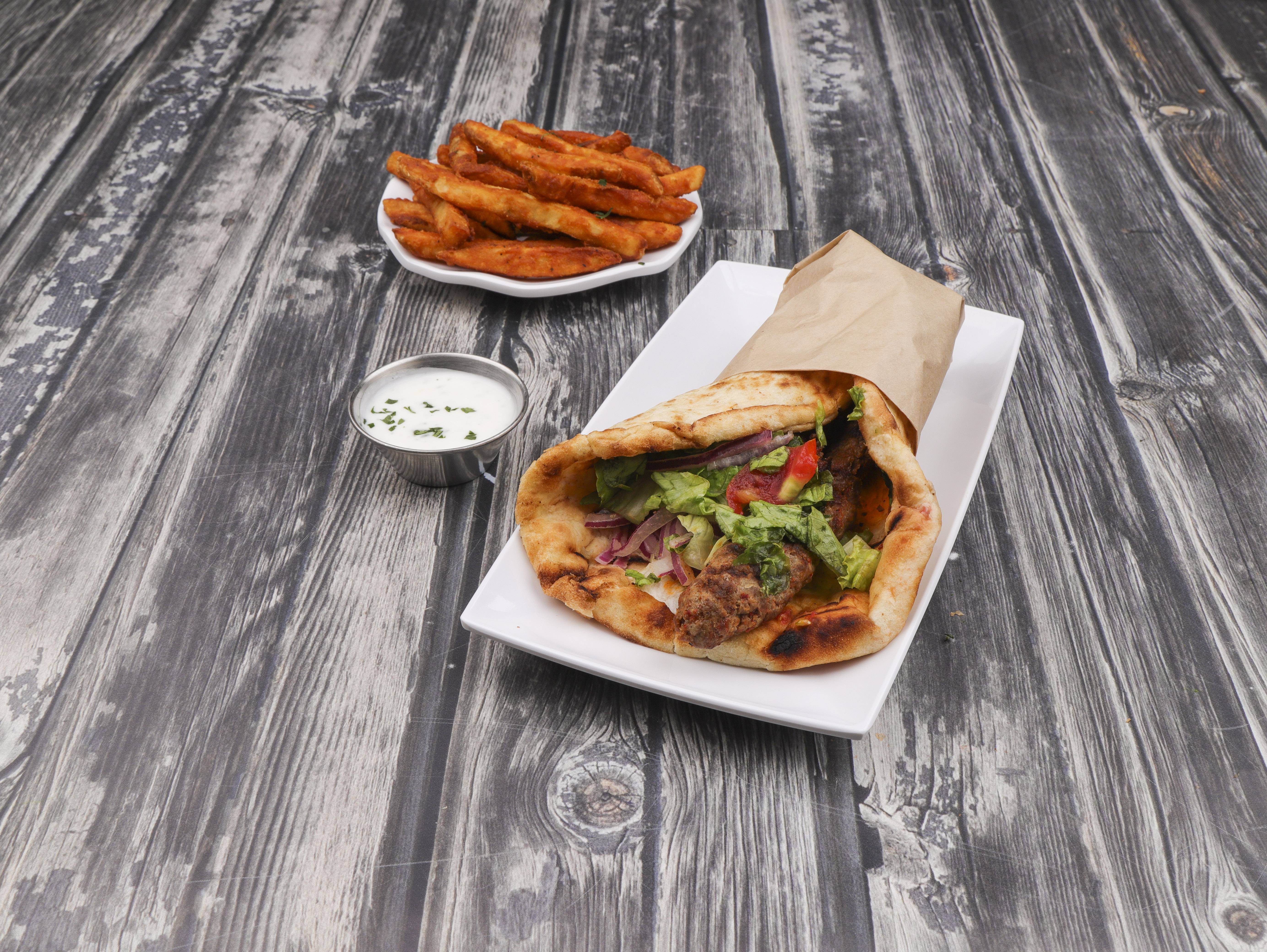 Order Adana Kabob Wrap Sandwich Lunch food online from Anatolia store, Nashville on bringmethat.com