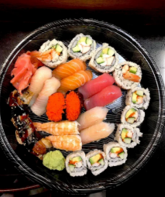 Order P5. Deluxe E For 2 food online from Sushitoo Express store, Gibsonia on bringmethat.com