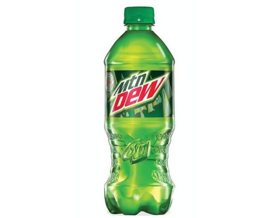 Order Mountain Dew (16 oz) food online from Hot Foods On'Da Hill store, Steubenville on bringmethat.com