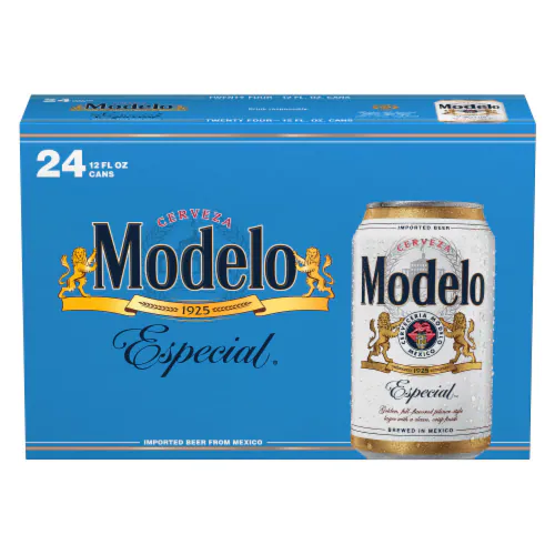 Order Modelo Especial beer 24 Pack Cans food online from Mirage Wine & Liquor store, Palm Springs on bringmethat.com