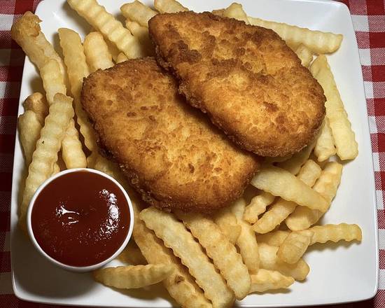 Order 2Pc. Chicken Tender Combo food online from Mandy Fish & Chips store, Phoenix on bringmethat.com