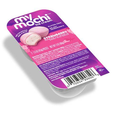 Order MyMo Mochi Ripe Strawberry 2 Pack food online from 7-Eleven store, Irvine on bringmethat.com