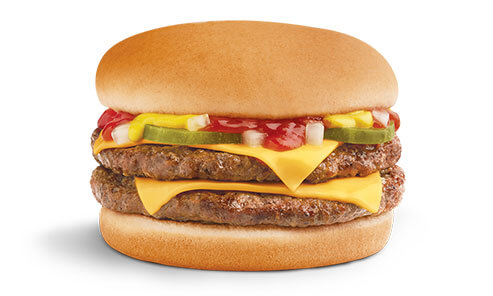 Order Double Cheese Burger food online from June Bakery store, Bellevue on bringmethat.com