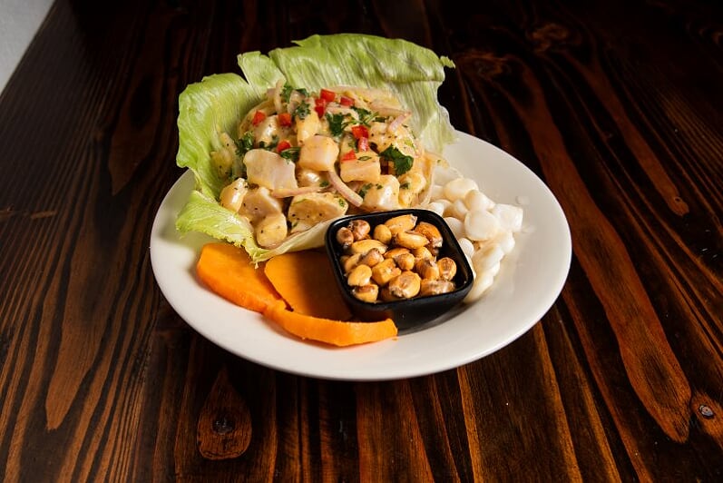 Order Ceviche food online from Inka Restaurant store, Houston on bringmethat.com