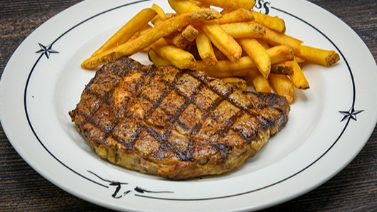 Order Lunch Ribeye food online from Saltgrass Steak House store, Mesquite on bringmethat.com