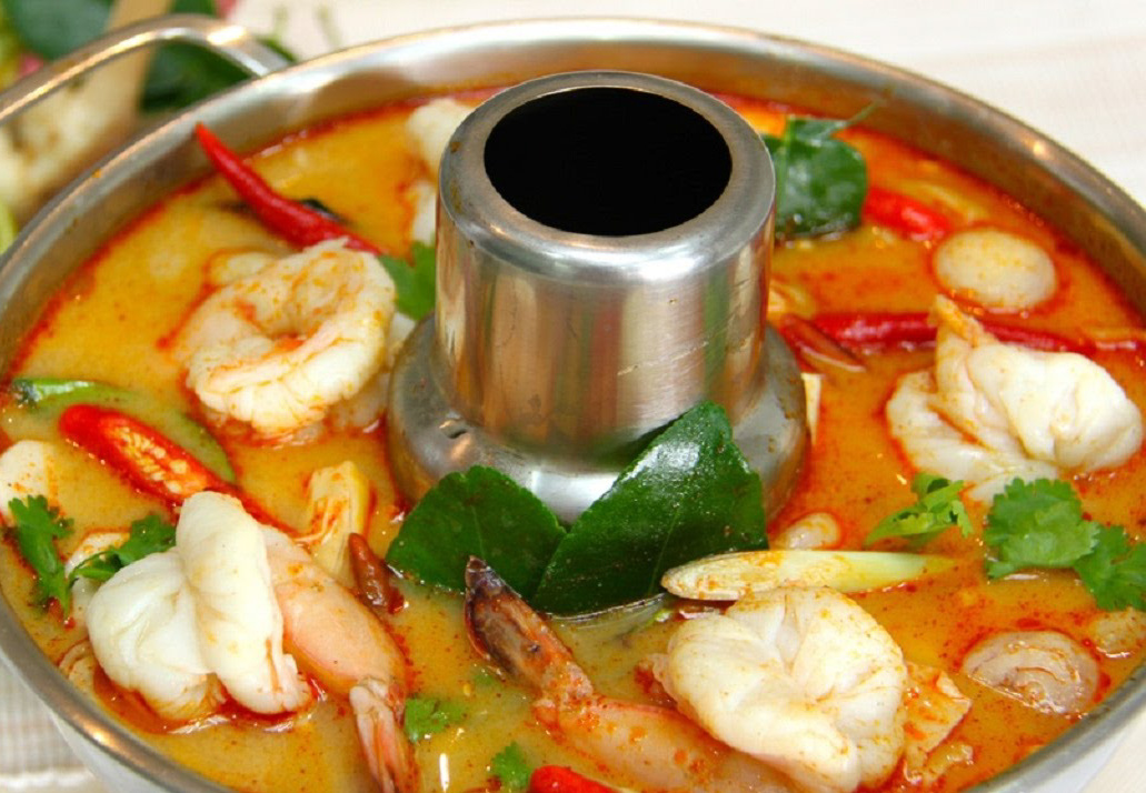 Order Tom Kha Shrimp Soup food online from Thai Fiesta Cafe store, Paramount on bringmethat.com