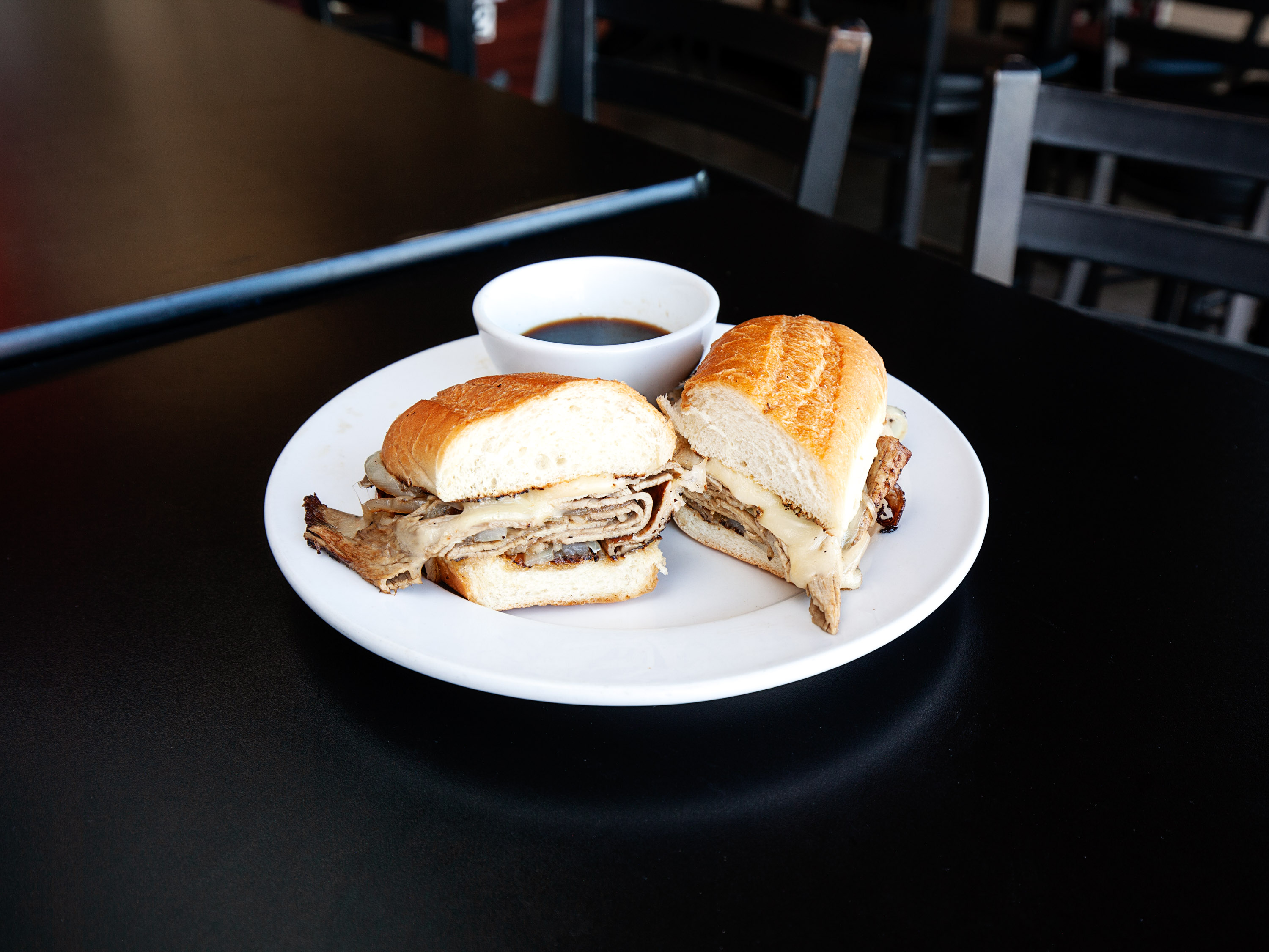 Order French Dip Sandwich food online from Garage Bar & Grille store, Vancouver on bringmethat.com