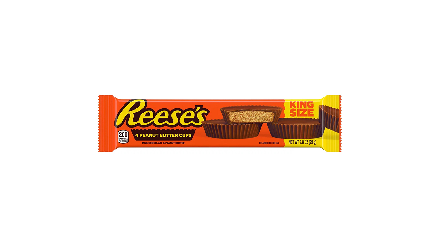 Order Reese's Peanut Butter Cup King Size 3oz food online from Chevron Extramile store, Long Beach on bringmethat.com