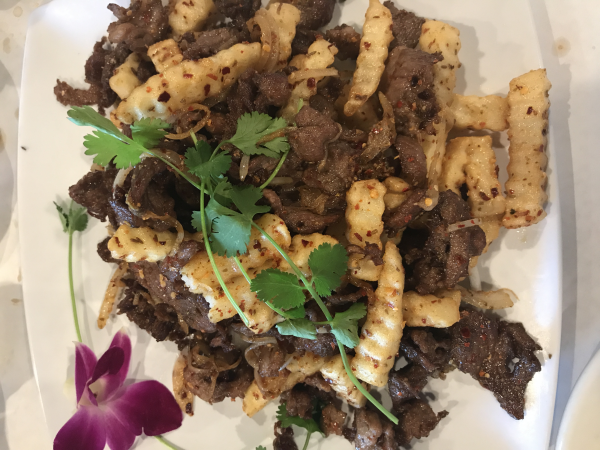 Order Stir Fried Beef with Cumin and Fries food online from Silk Road Garden store, Rowland Heights on bringmethat.com