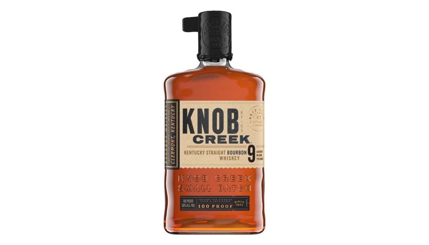 Order Knob Creek Kentucky Straight Bourbon Whiskey 750ml Bottle food online from Circus Liquor store, Santa Clarita on bringmethat.com