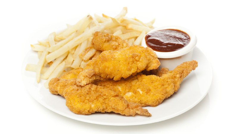 Order Crispy Chicken Tenders with Fries & BBQ Sauce food online from Halal Tenders Shack store, Rohnert Park on bringmethat.com