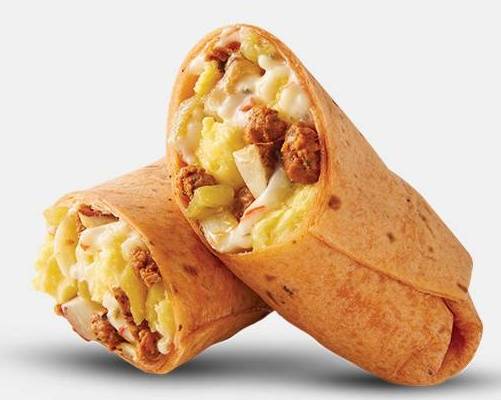 Order Chicken Chorizo Burrito food online from Caribou Coffee store, St Louis Park on bringmethat.com