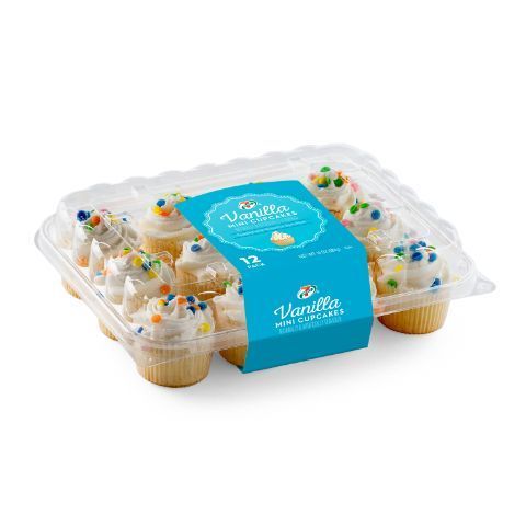 Order 7-Select Mini Cupcakes Vanilla 12 Pack food online from 7-Eleven store, Redmond on bringmethat.com