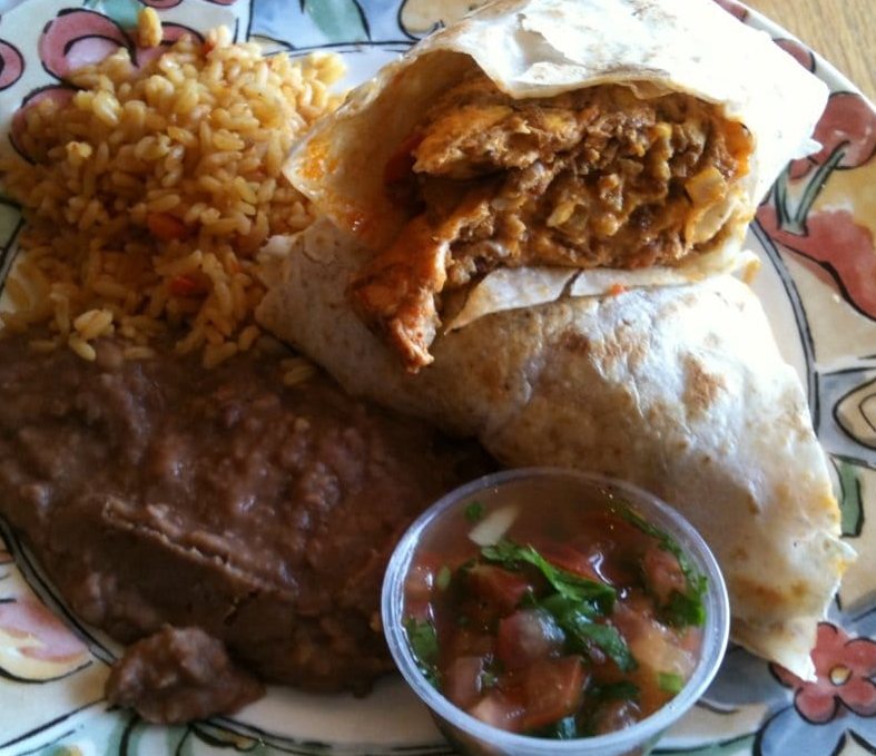 Order Chorizo Burrito food online from Janik's Cafe store, Chicago on bringmethat.com