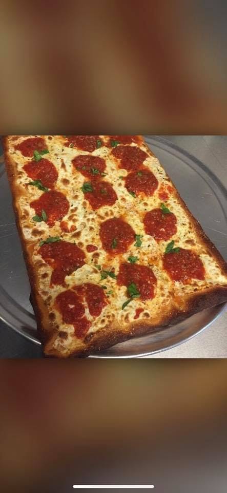 Order Grandma's Pizza - 18" food online from Bruno's Pizza store, Palm Coast on bringmethat.com