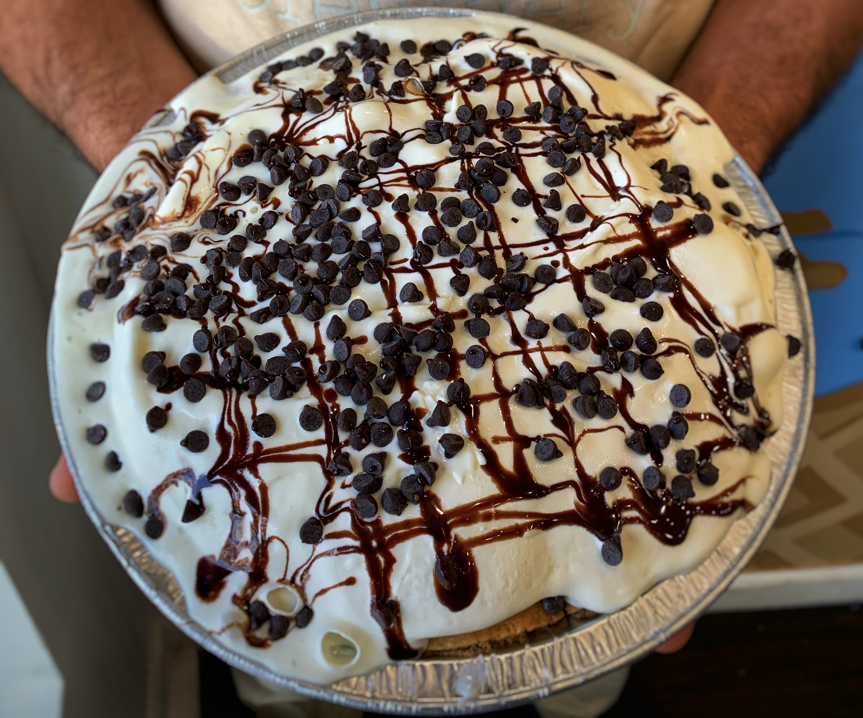 Order Classic Vanilla Chip Pie food online from Stack Creamery store, Westwood on bringmethat.com