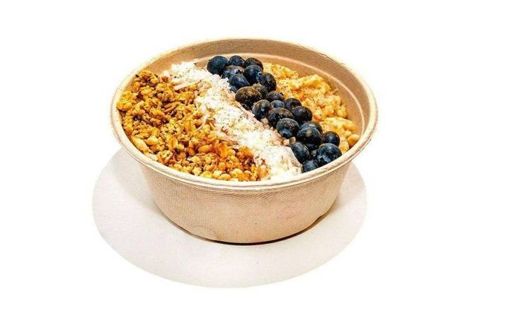 Order Berry Wake-Up Steel-Cut Oatmeal Bowl  food online from Pure Green store, Carmel on bringmethat.com