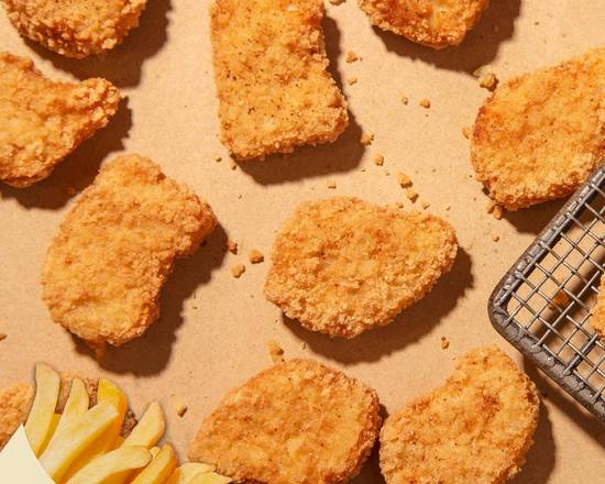 Order Chicken Nuggets with Fries food online from Crown Fried Chicken store, Upper Darby on bringmethat.com