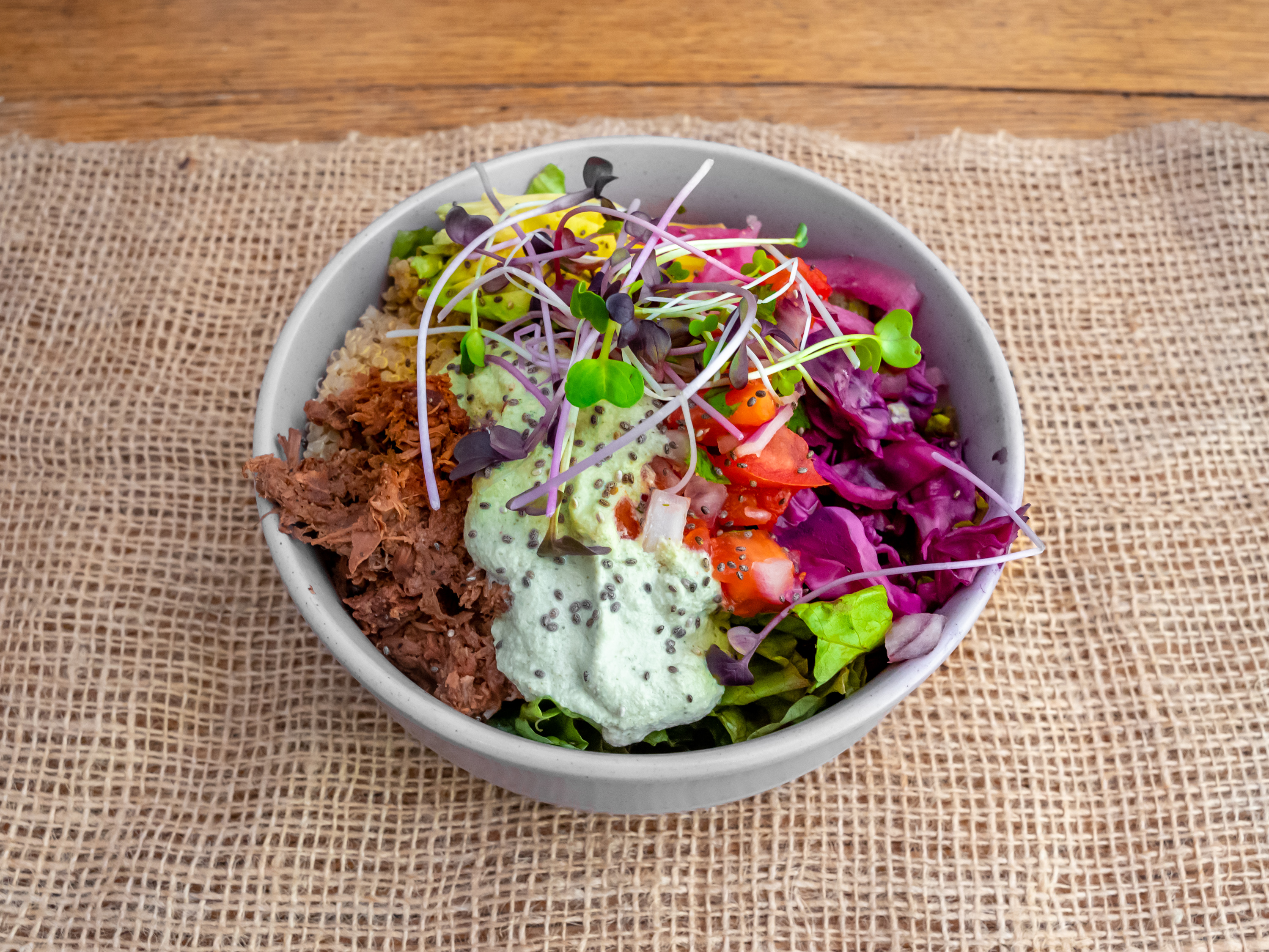 Order Quinoa Bowl food online from Roots Cafe store, Northvale on bringmethat.com