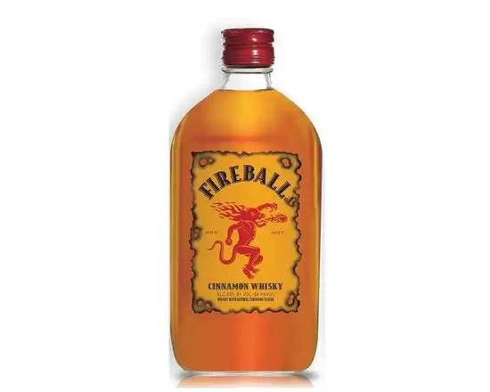 Order Fireball, 375mL whiskey (33.0% ABV) food online from Tenderloin Liquor store, San Francisco on bringmethat.com