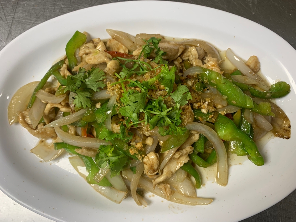 Order Garlic & Pepper food online from My Thai Restaurant store, La Habra on bringmethat.com