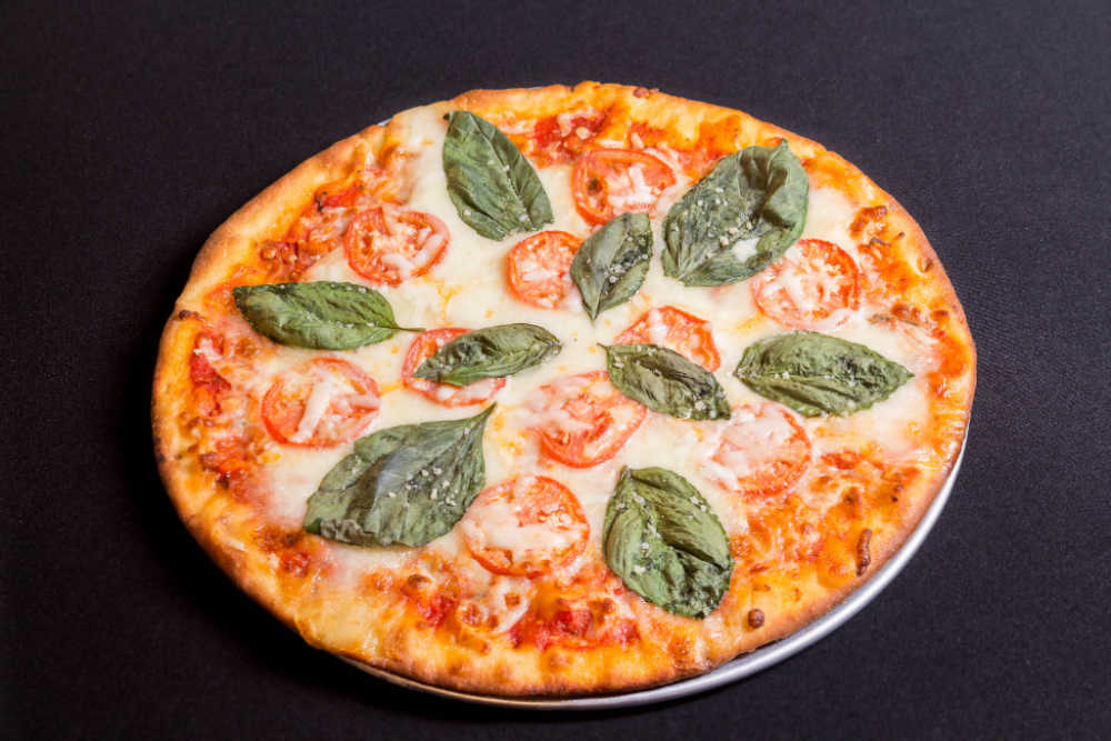 Order Margherita Pizza food online from Point Bar and Grill store, Columbus on bringmethat.com