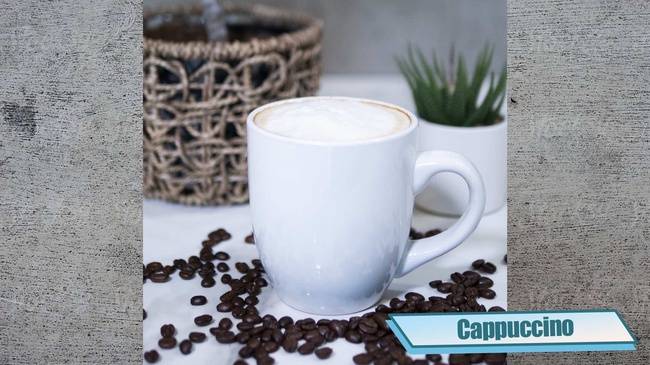 Order Cappuccino food online from Penelope's Coffee and Tea store, Foster City on bringmethat.com