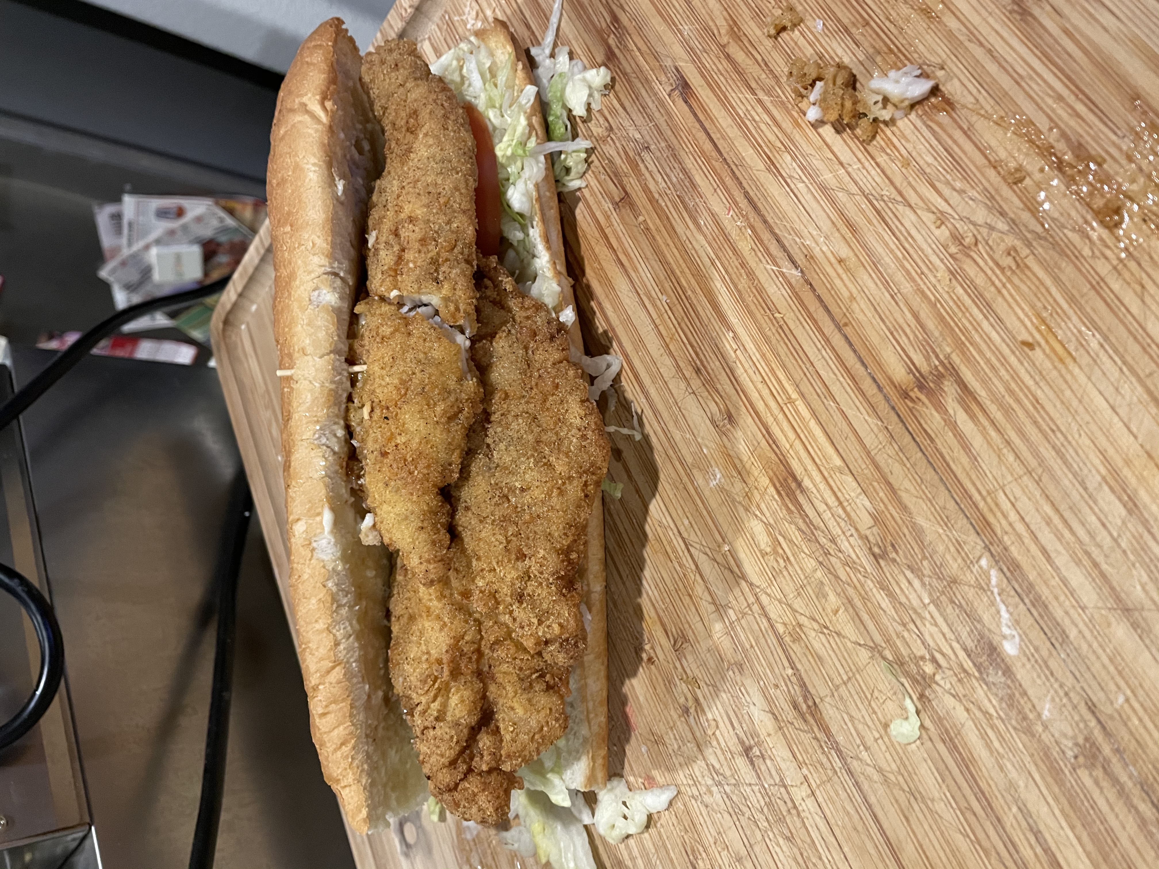 Order Catfish Poboys food online from It's A Blackburn Thing!! store, Austin on bringmethat.com
