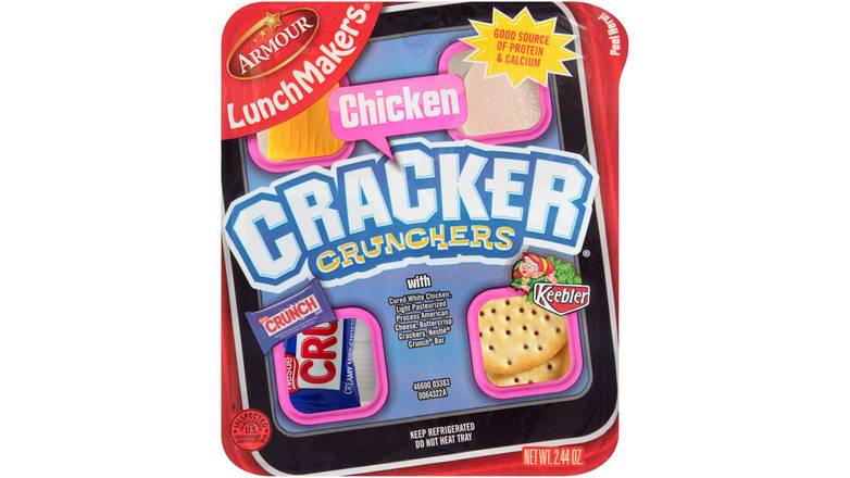 Order Armour Lunchmakers Chicken & Crackers Kit With Crunch Bar food online from Red Roof Market store, Lafollette on bringmethat.com