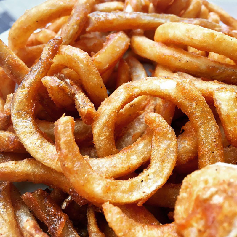 Order Curly Fries food online from Press Box Grill store, Dallas on bringmethat.com
