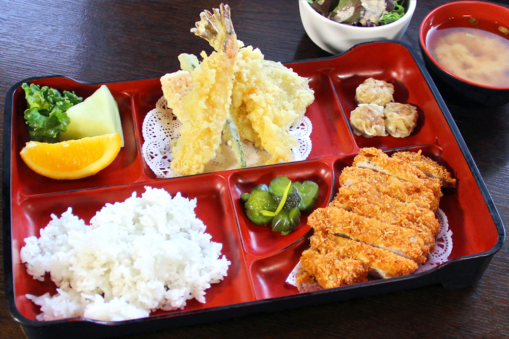Order 2 Items Combo  food online from Bishamon Japanese Restaurant & Karaoke Lounge store, Covina on bringmethat.com