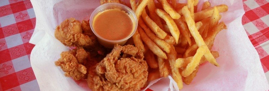 Order Fried Chicken Tenders Basket food online from Champys store, Chattanooga on bringmethat.com