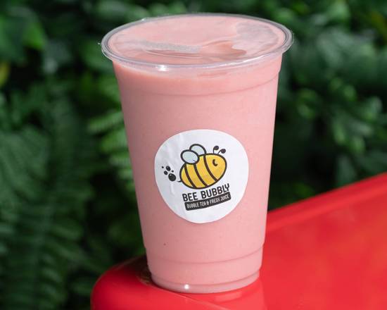 Order Strawberry Banana Smoothie food online from Bee bubbly boba and juice store, Hilliard on bringmethat.com