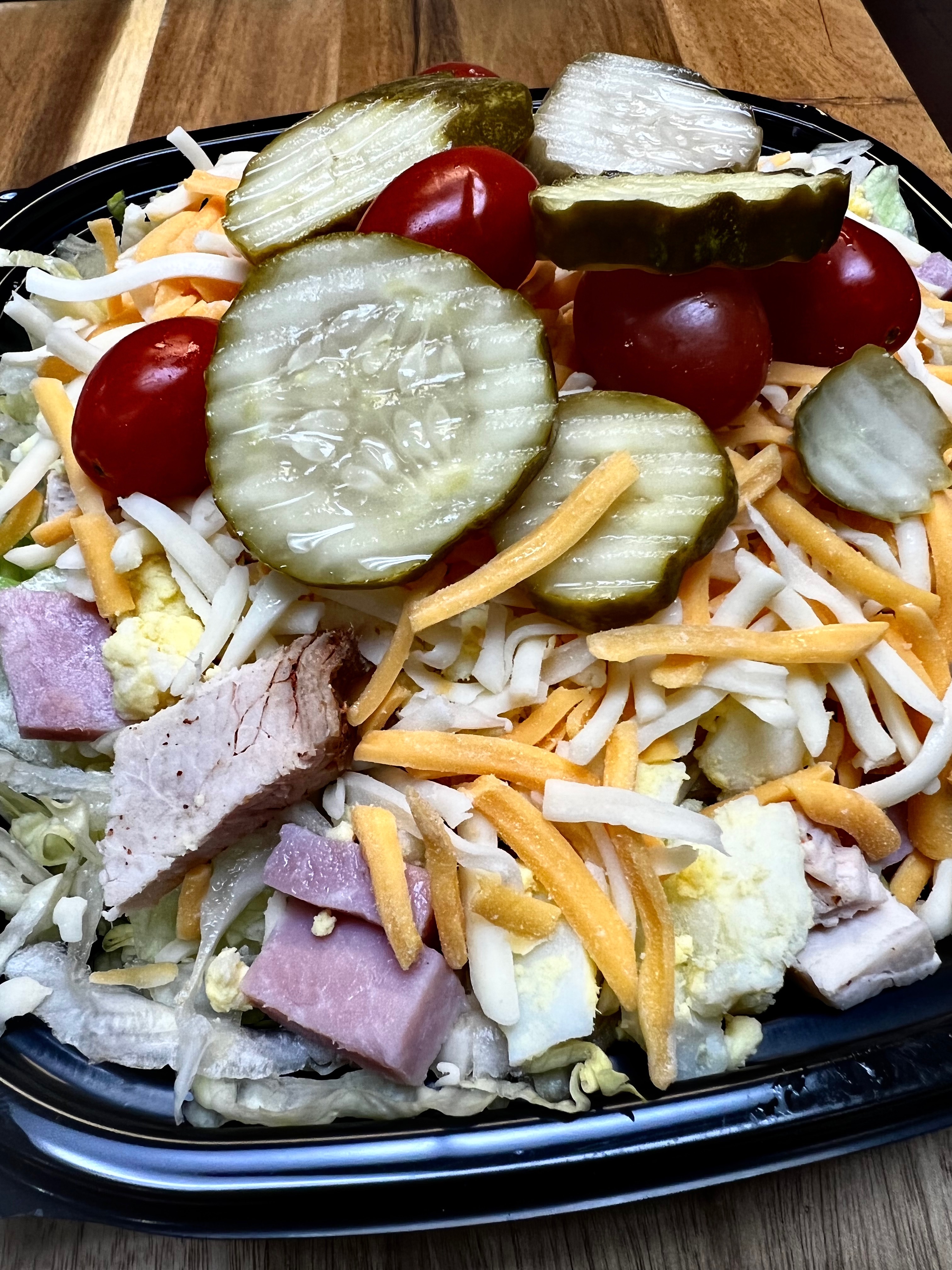 Order Chef Salad food online from BBQ Joes Country Cooking & Catering store, High Point on bringmethat.com