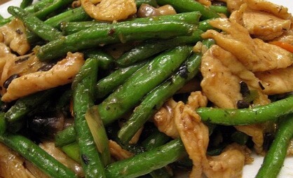 Order Spicy Green Bean Chicken  food online from Feng Nian store, Sausalito on bringmethat.com