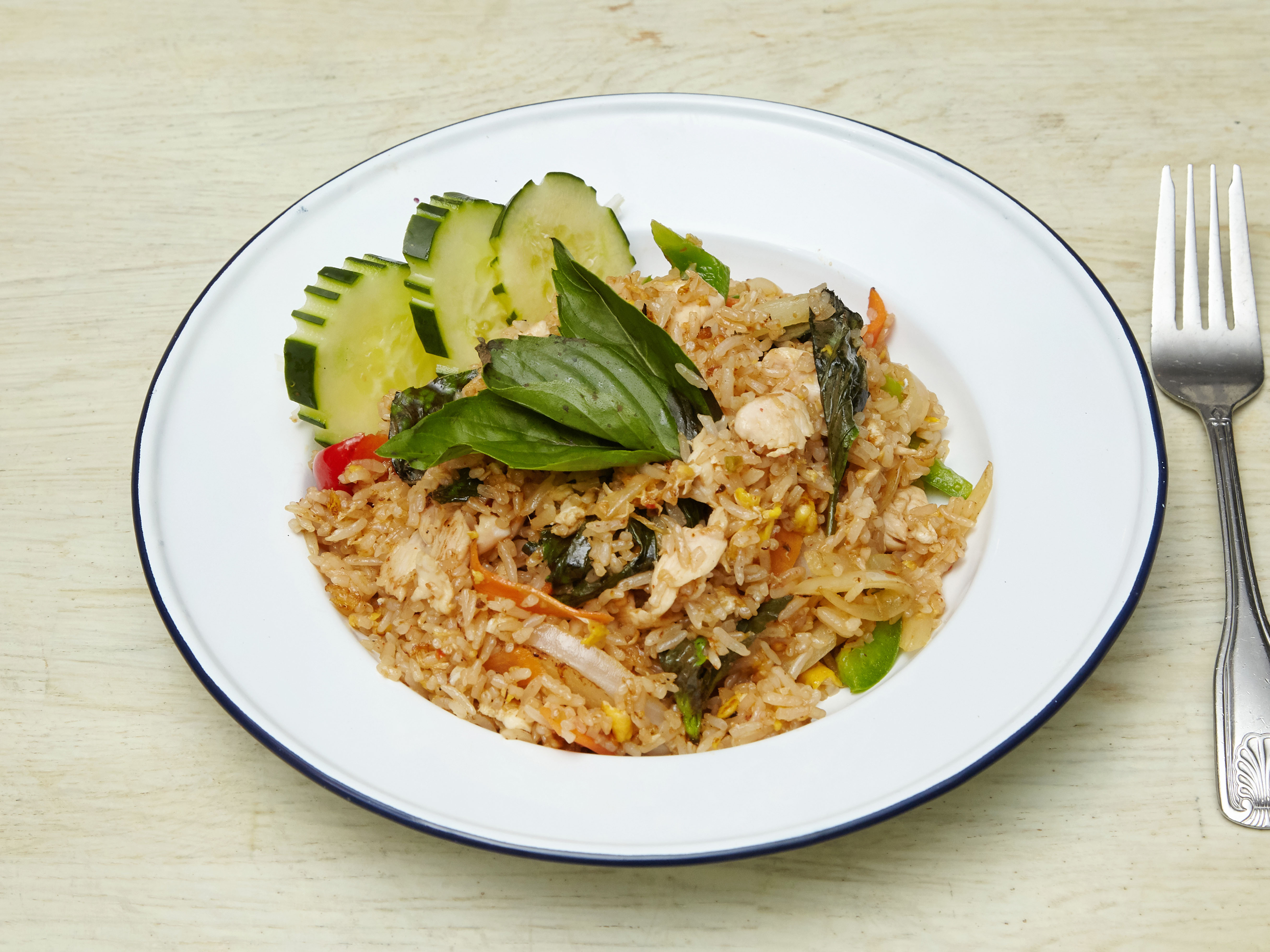 Order Basil Fried Rice food online from Thai 101 store, Brooklyn on bringmethat.com