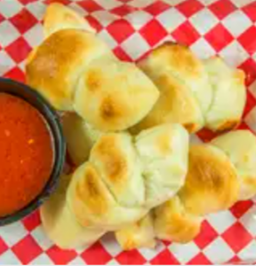 Order Garlic Knots  food online from Pizzeria Sapienza store, Albany on bringmethat.com