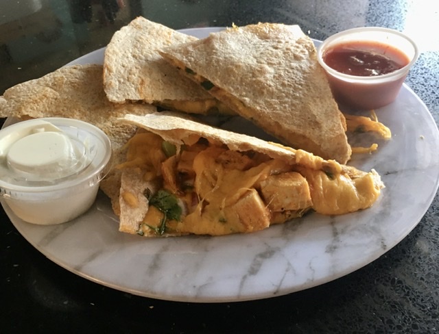 Order Chicken Quesadilla food online from Doughnuts & Draughts store, Worcester on bringmethat.com
