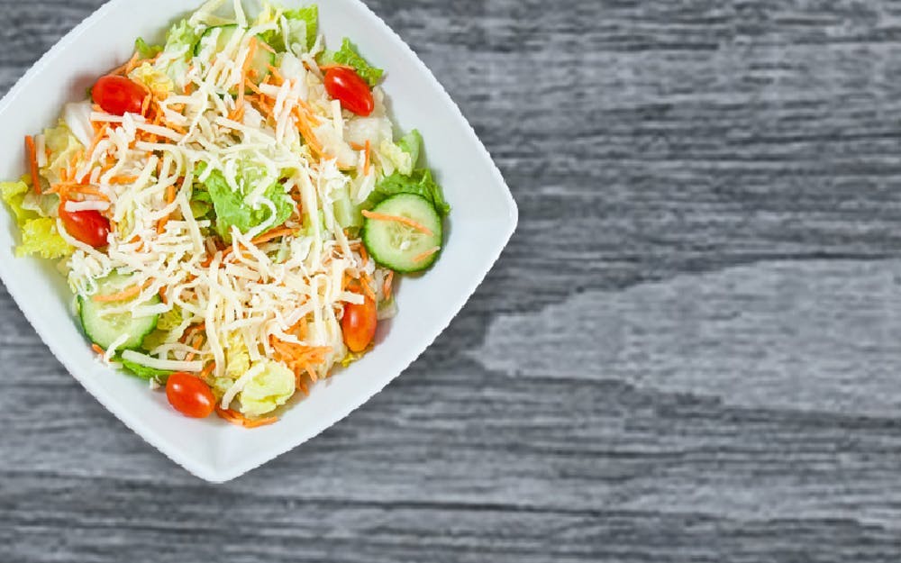 Order Side Tossed Salad - Regular food online from Seasons Pizza store, Wayne on bringmethat.com