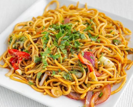 Order Hakka Noodles food online from Pure Indian Cuisine store, Las Vegas on bringmethat.com