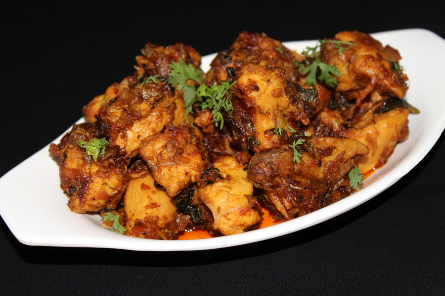 Order Andhra Chicken Curry food online from 5th Element store, Jacksonville on bringmethat.com