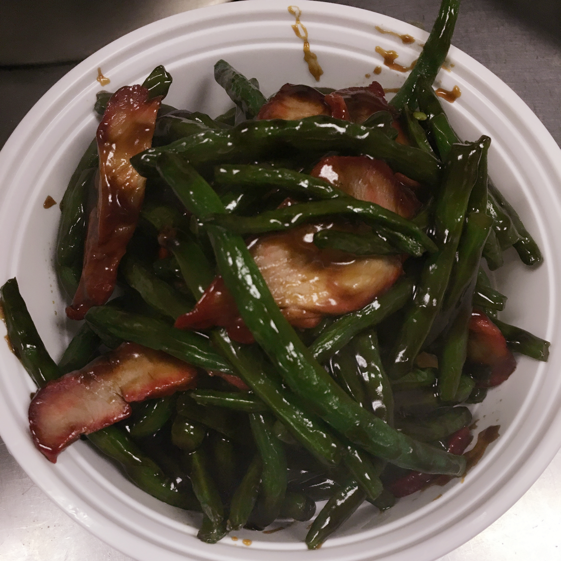 Order Roast Pork with String Beans food online from Yummy store, Ridgewood on bringmethat.com
