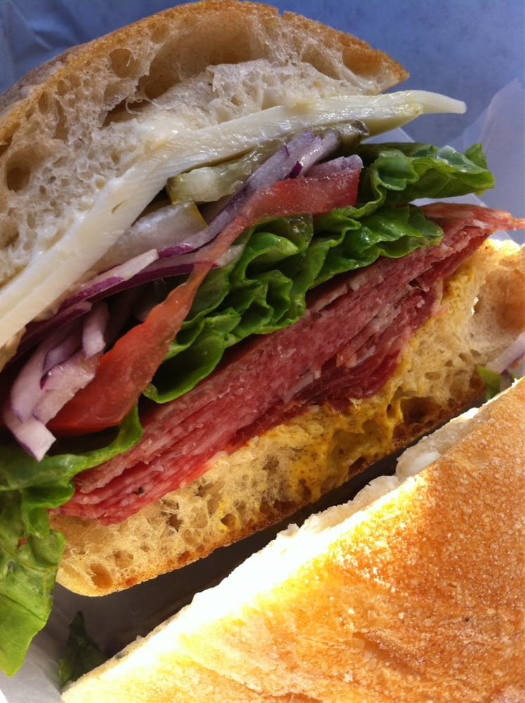 Order Sicilian Sandwich food online from Guerra Quality Meats store, San Francisco on bringmethat.com