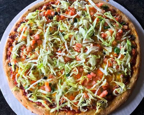 Order Taco Pizza food online from Paisans Pizzeria & Bar store, Chicago on bringmethat.com