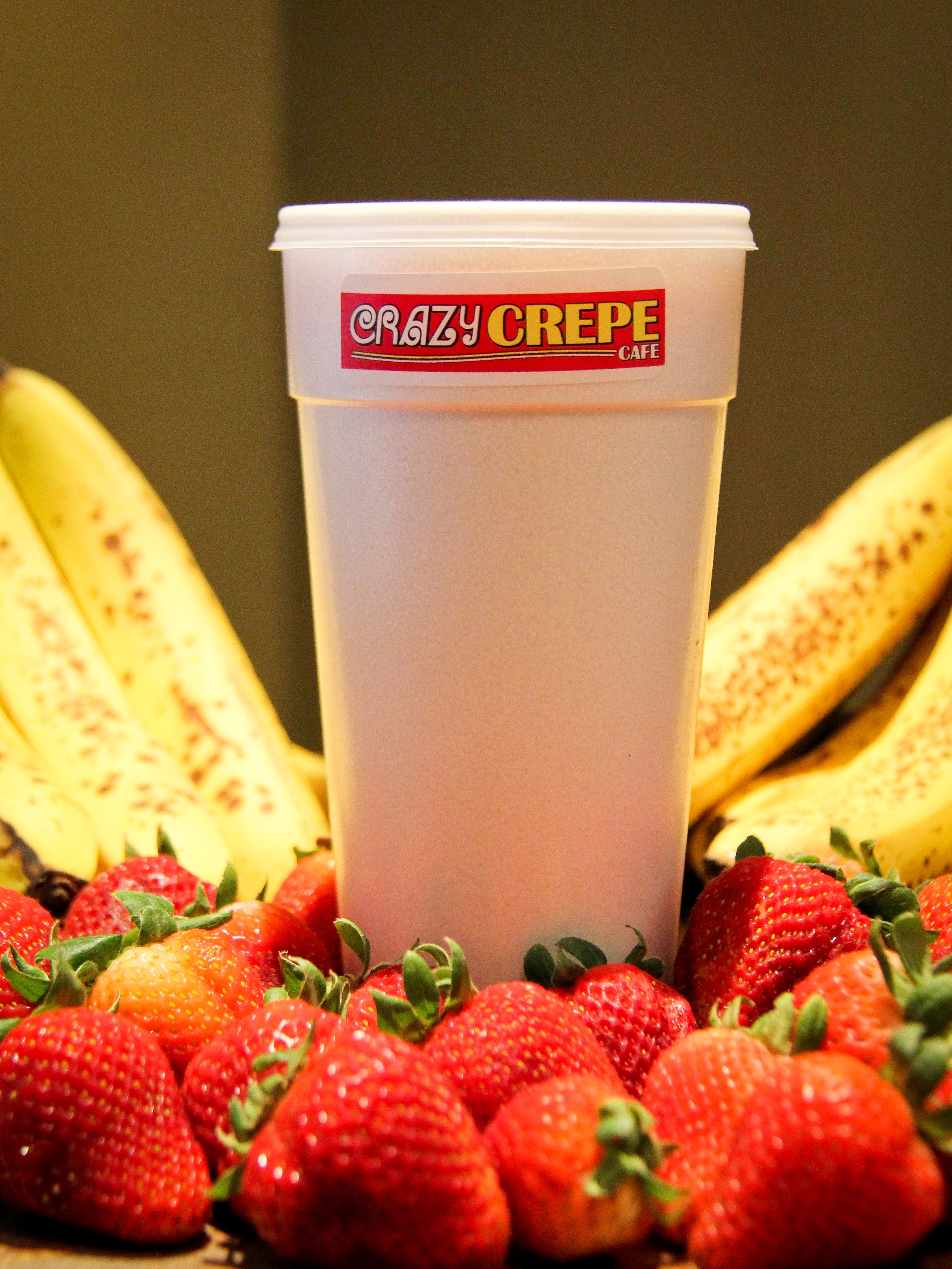 Order Strawberry Supreme Smoothie (24 oz) food online from Long Island Coffee Company store, Selden on bringmethat.com